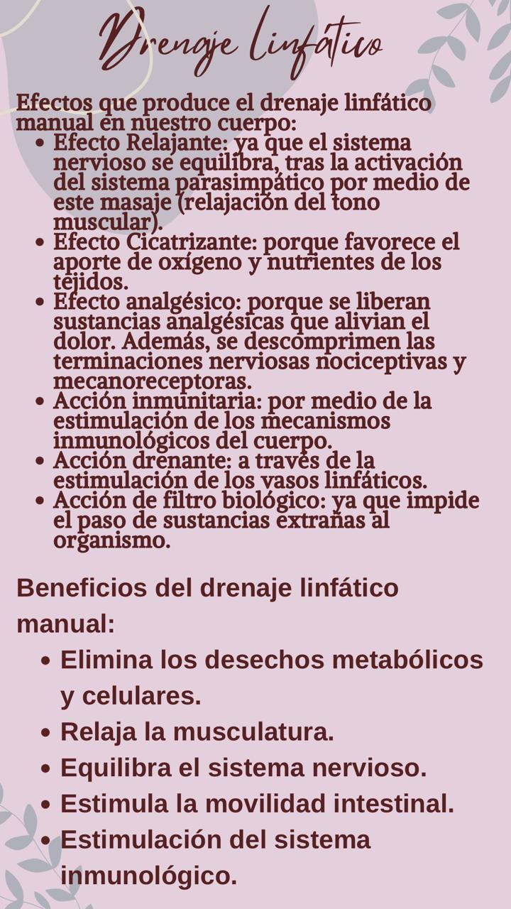 Drenaje Linfatico